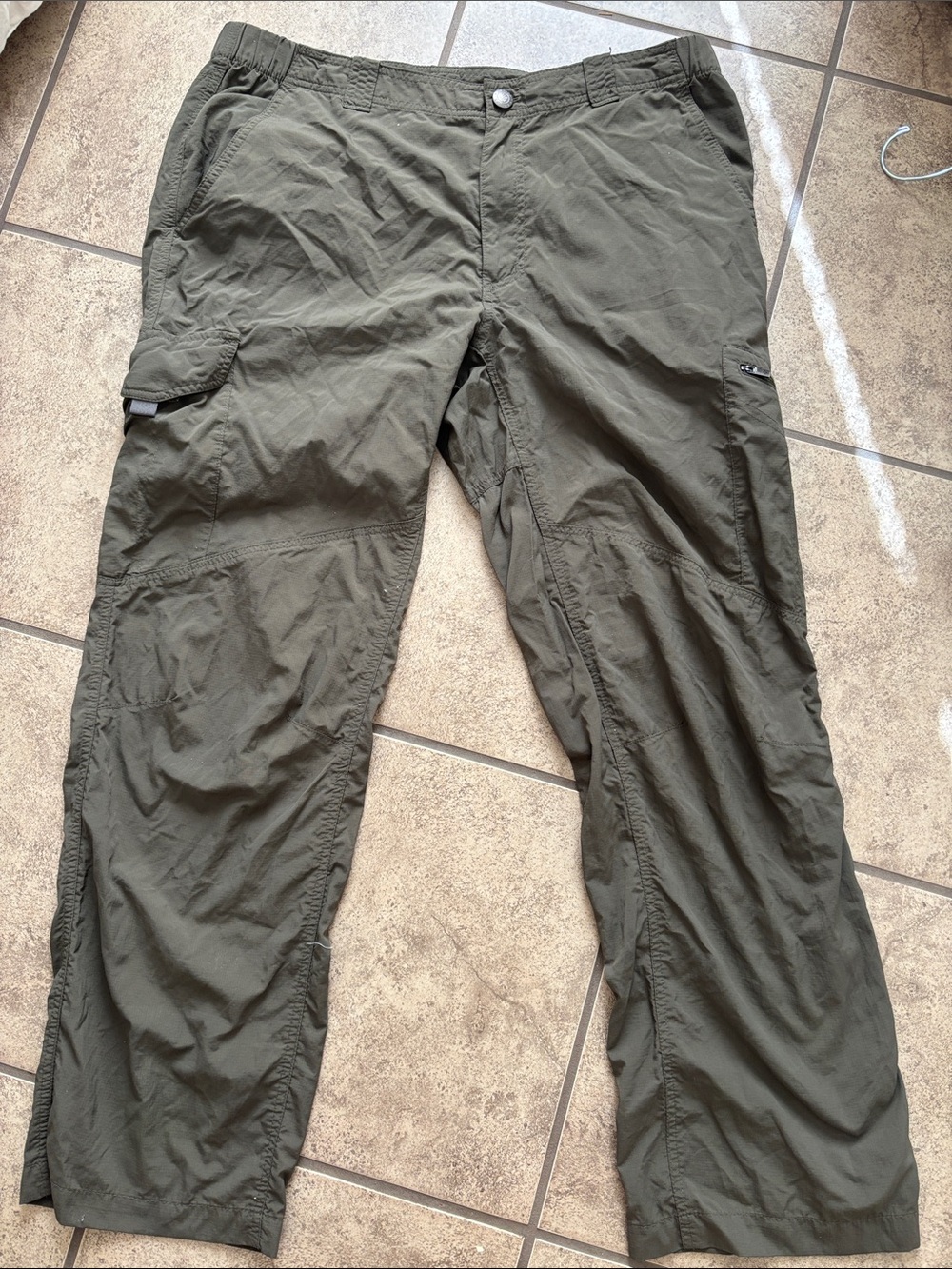 Green Columbia Sun Protection Outdoors Pants Size 36